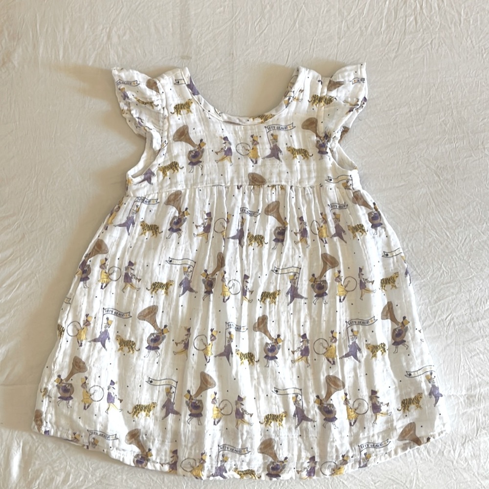 Sweet LSU Let’s Geaux dress. Sz 4t. EUC.